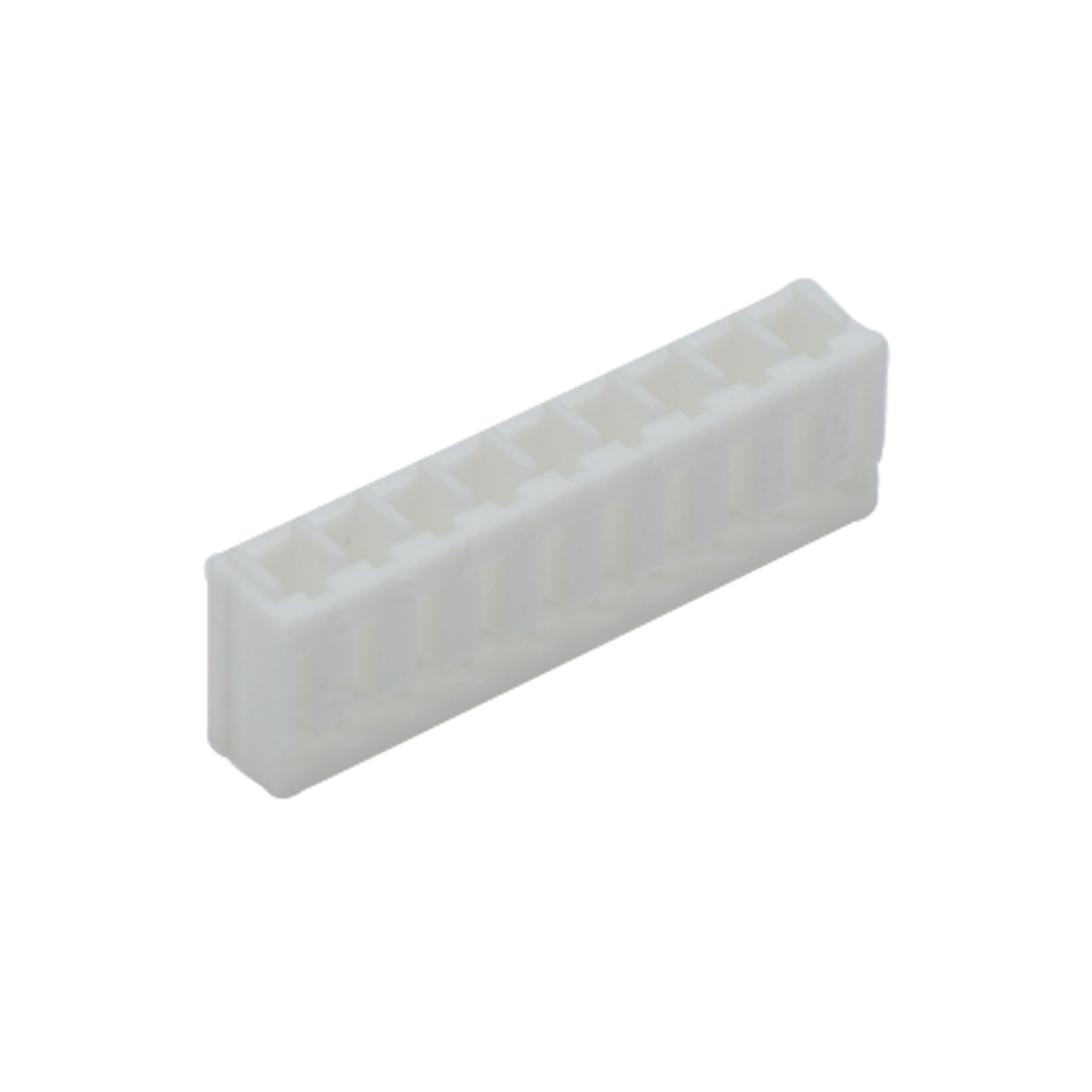 Pitch 2.00mm 立插式Housing 9Pin 本色 HF