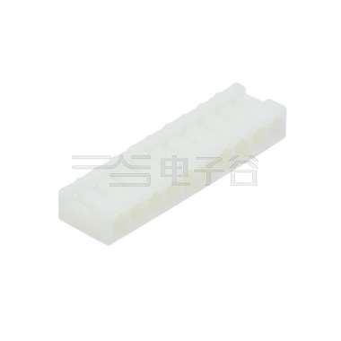Pitch 2.50mm 立插式/薄款基板Housing 10Pin 本色 HF