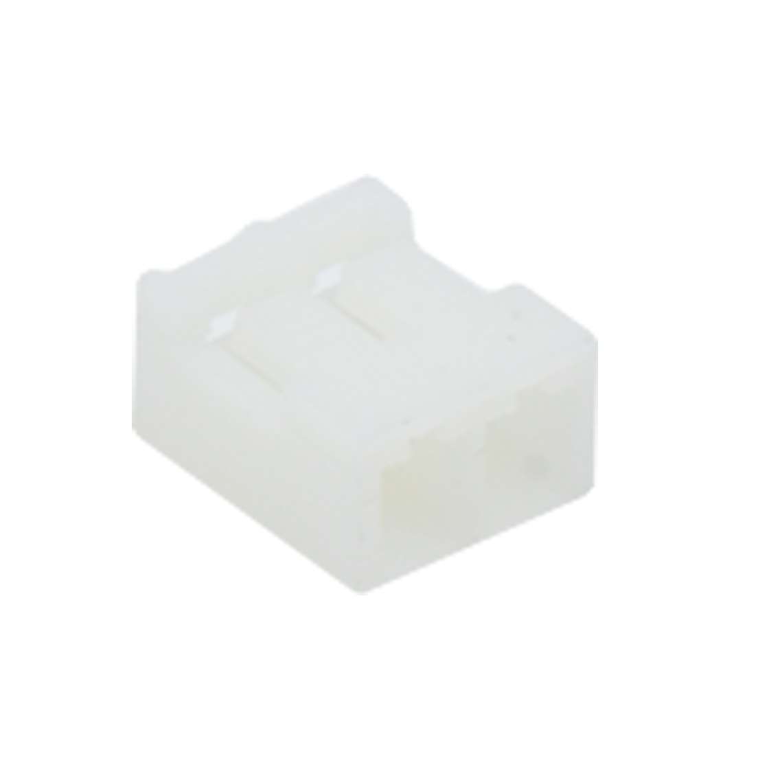 Pitch 2.50mm 立插式/薄款基板Housing 2Pin 本色 HF