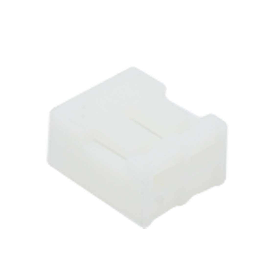 Pitch 2.50mm 立插式/薄款基板Housing 2Pin 本色 HF