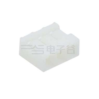 Pitch 2.50mm 立插式/薄款基板Housing 3Pin 本色 HF