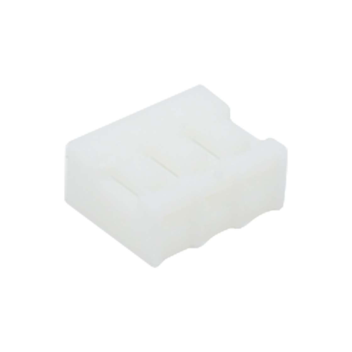 Pitch 2.50mm 立插式/薄款基板Housing 3Pin 本色 HF