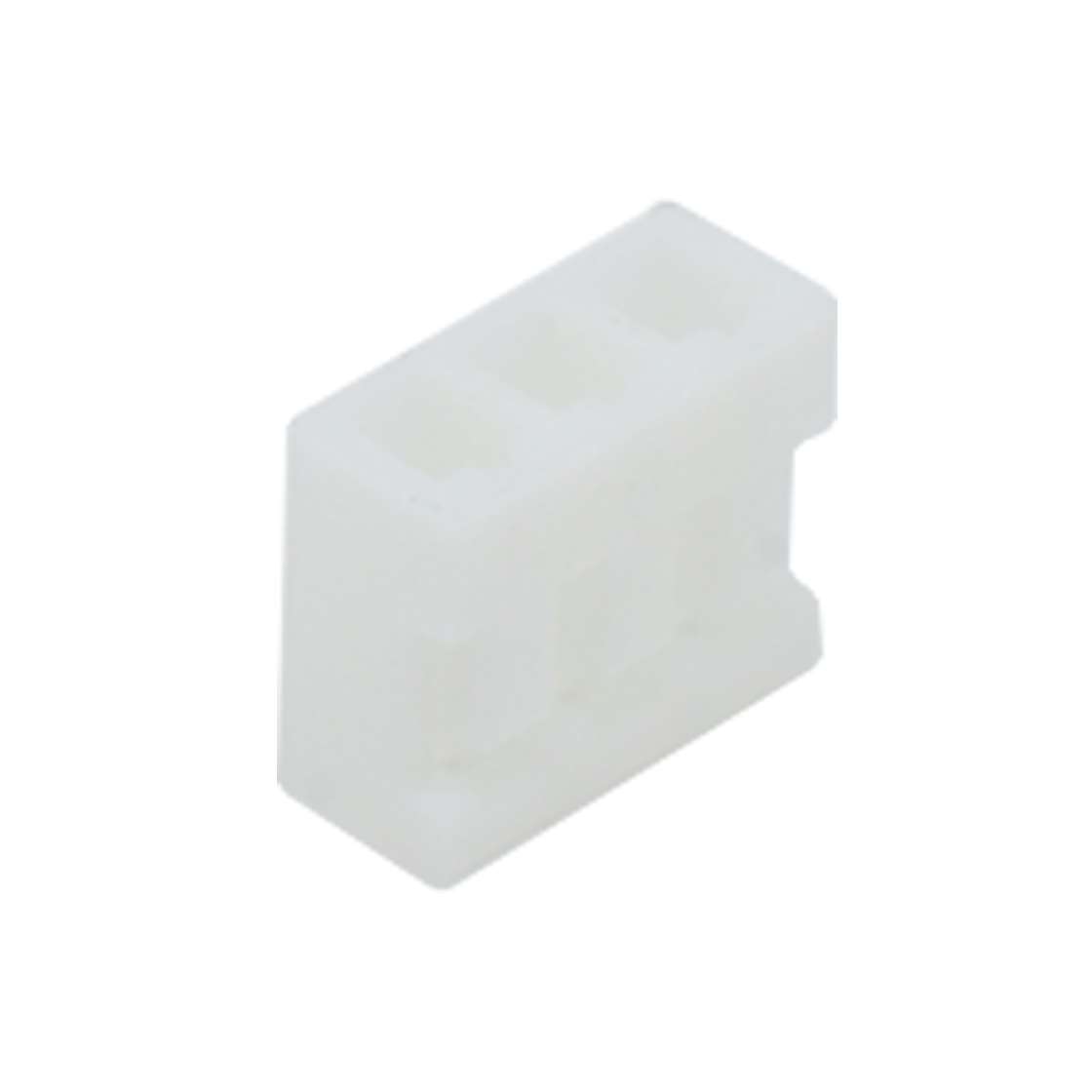 Pitch 2.50mm 立插式/薄款基板Housing 3Pin 本色 HF