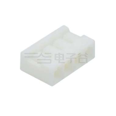 Pitch 2.50mm 立插式/薄款基板Housing 4Pin 本色 HF