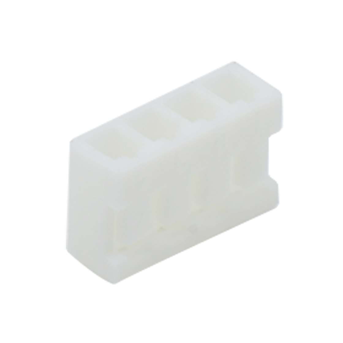 Pitch 2.50mm 立插式/薄款基板Housing 4Pin 本色 HF