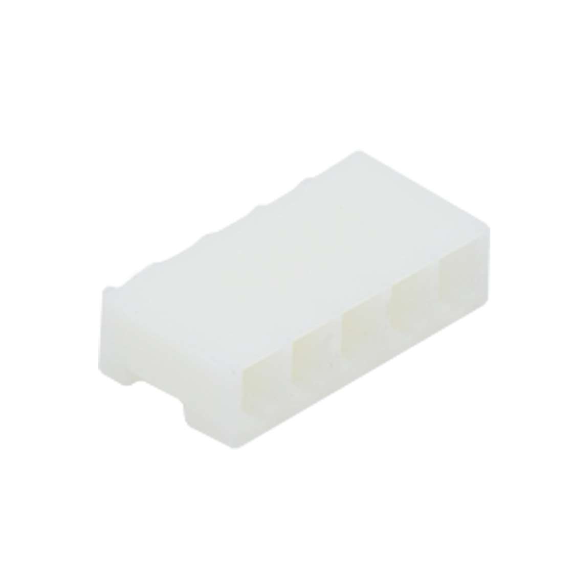 Pitch 2.50mm 立插式/薄款基板Housing 5Pin 本色 HF