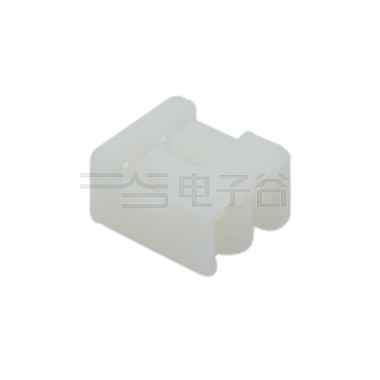 Pitch 2.50mm 卧插式基板Housing 2Pin 本色 HF