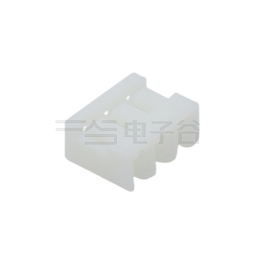 Pitch 2.50mm 卧插式基板Housing 3Pin 本色 HF