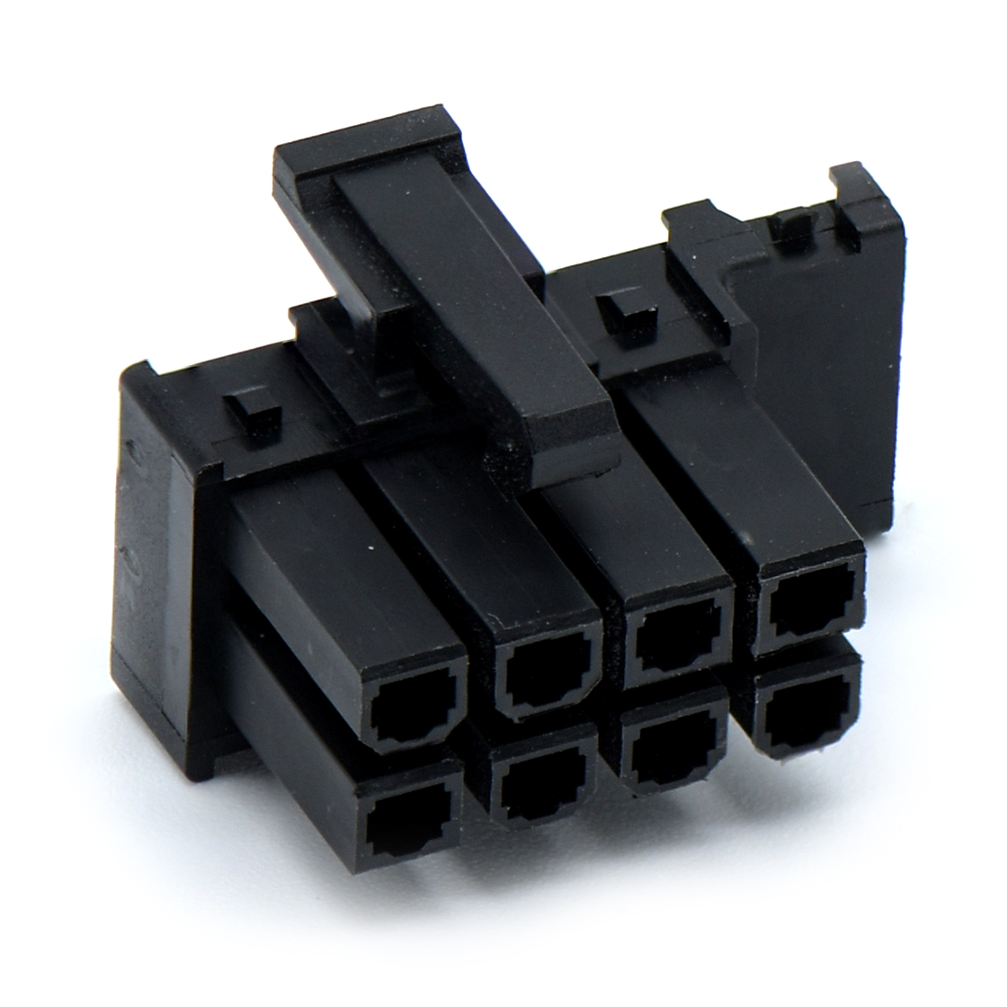 Pitch 4.20mm 双排带卡钩 Housing(左出第7、8Pin 连Pin ) 2×4Pin HF
