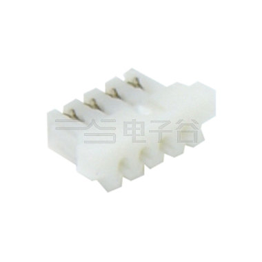 Pitch 0.80mm 刺破式 带台阶IDC Housing AWG #32 4Pin 本色