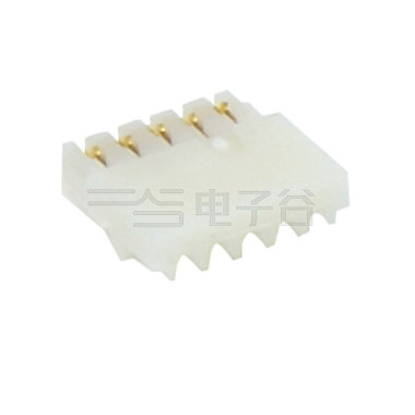 Pitch 0.80mm 刺破式 加高型IDC Housing AWG #34 5Pin 本色 HF