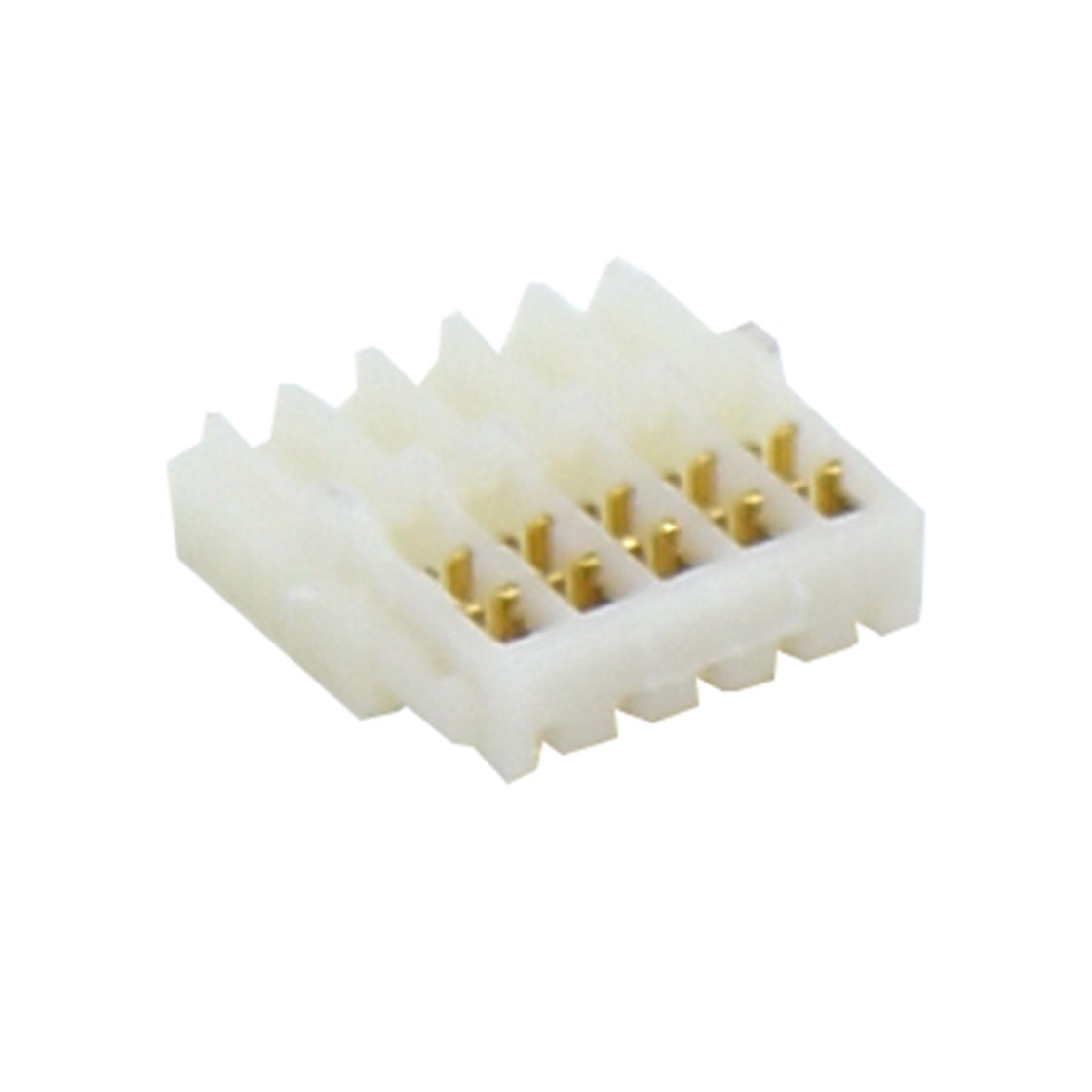 Pitch 0.80mm 刺破式 加高型IDC Housing AWG #34 5Pin 本色 HF