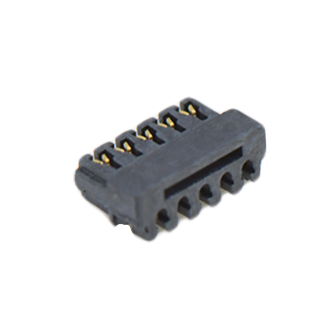 Pitch 0.80mm 刺破式 IDC Housing AWG #34 5Pin 黑色 HF