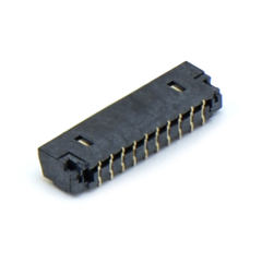 Pitch 0.80mm 90°带卡槽加强型 SMT Wafer