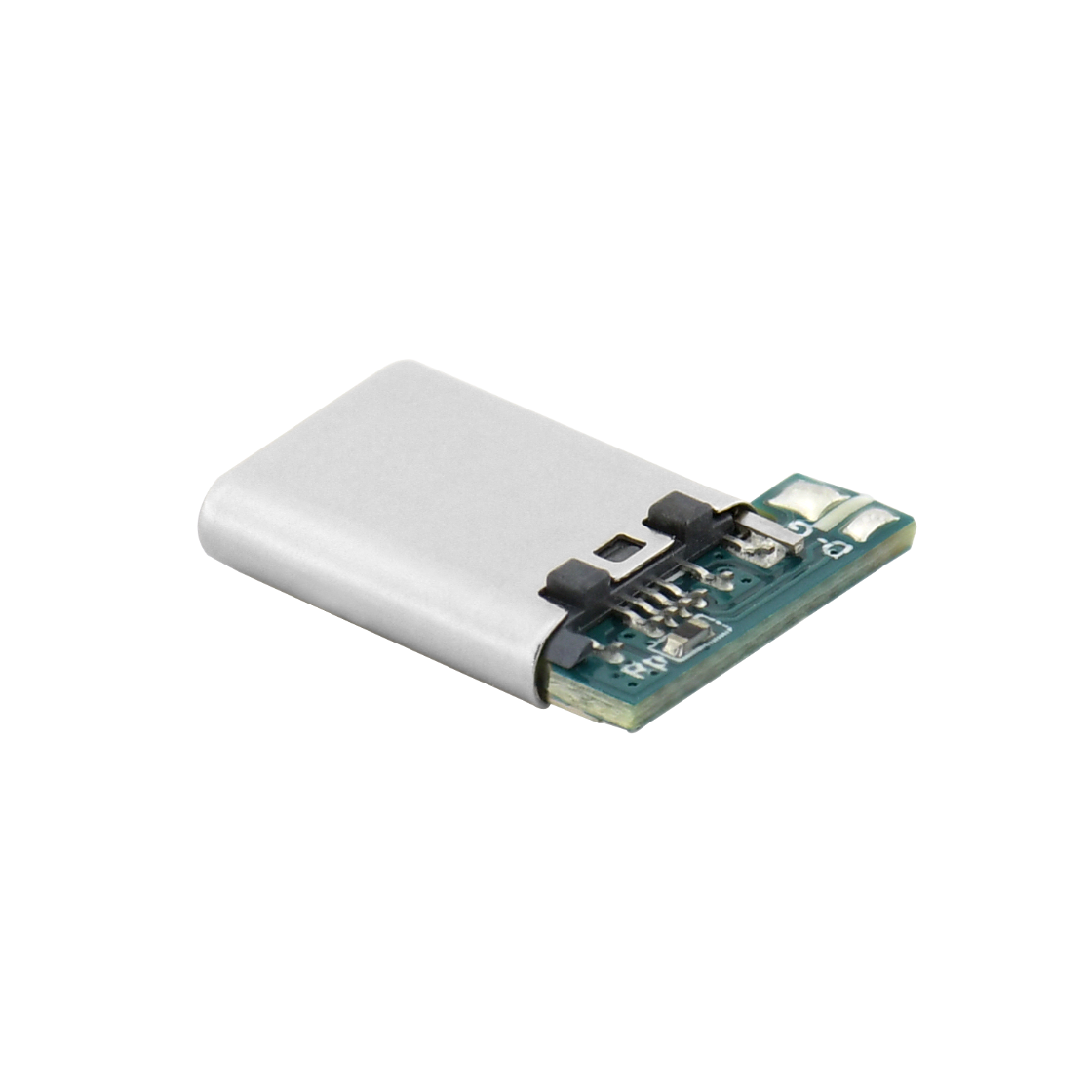 12Pin Type-C 2.0带PCB板公头 Rp56KL12.90mm  12Pin 黑色 HF