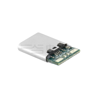 12Pin Type-C 2.0带PCB板公头 Rp56KL14.40mm  12Pin 紫色 HF