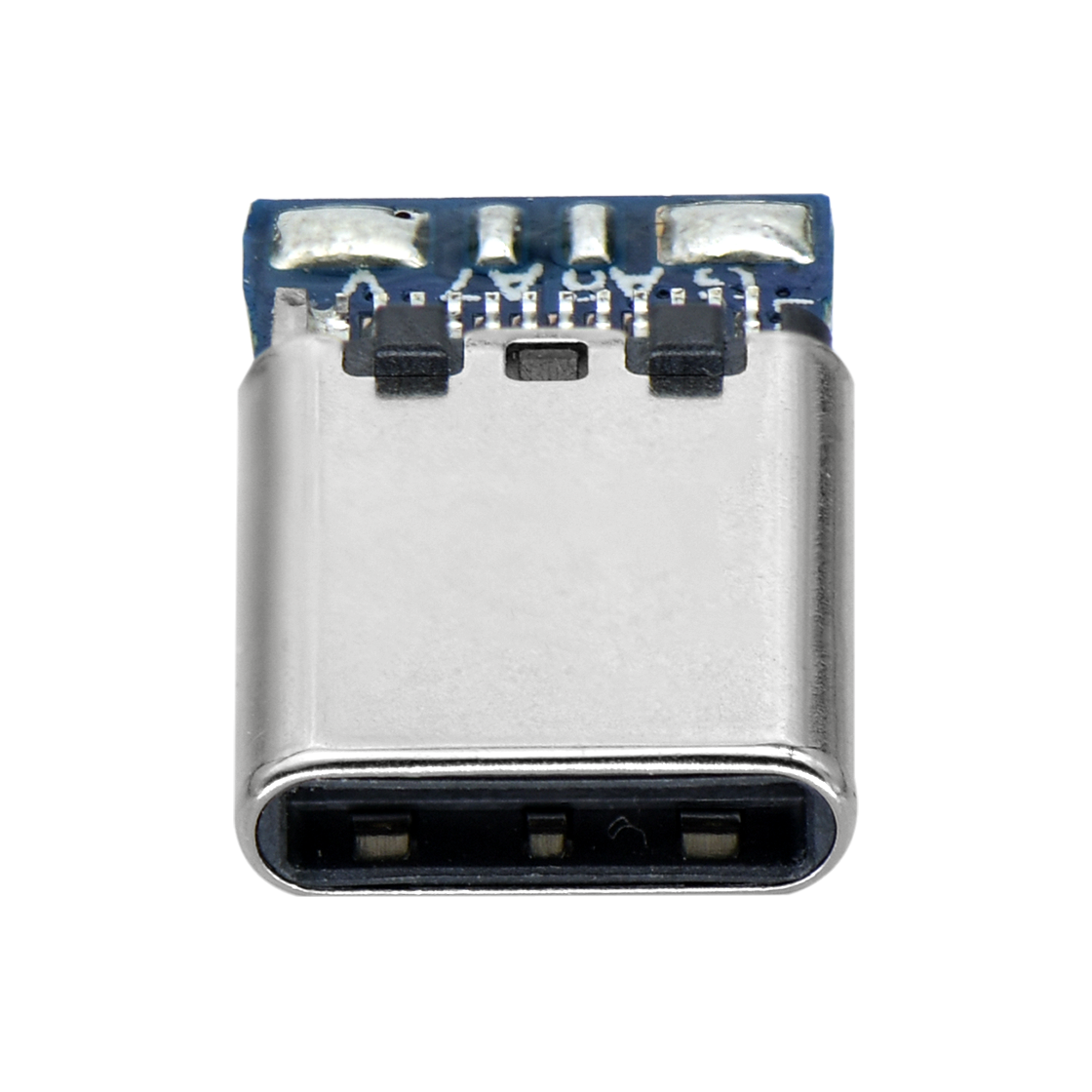 24Pin Type-C 2.0 公头带PCB板Rp56K L14.50mm  24P 黑色 HF