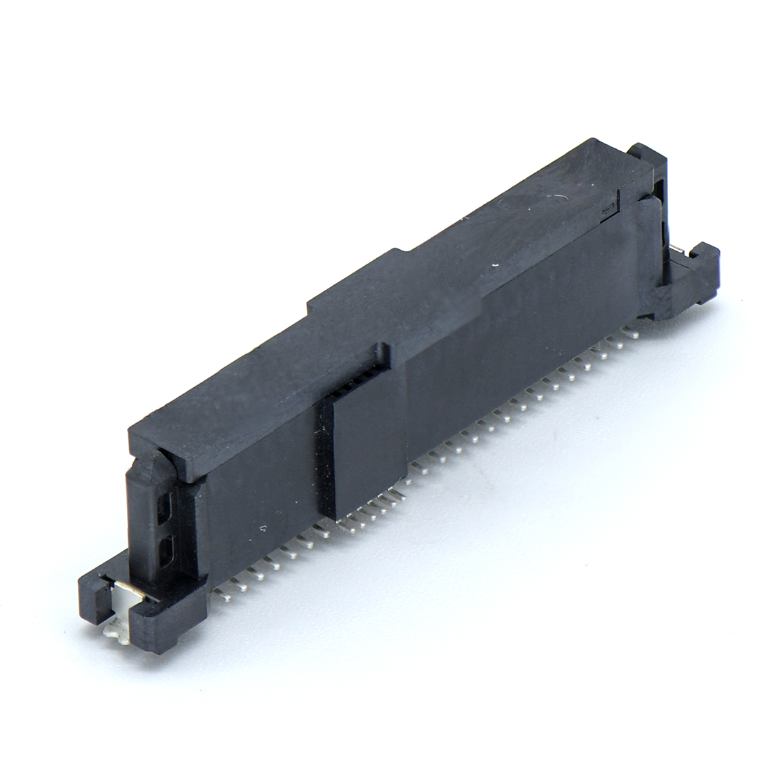 PCIe/SAS 68P 180°SMT 贴板 母座,持力片SMT贴板规格 HF