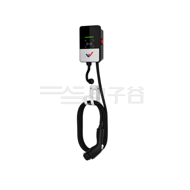 家用版Mimi型7kW单相交流充电桩 LED指示灯32A 额定功率7KW 待机功耗2W 不含立柱