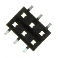 连接器 排母连接器 插座 6Pin 2.00mm 表面贴装型 焊接