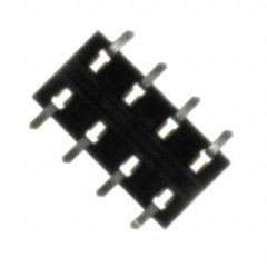 连接器 排母连接器 插座 底部进入 8Pin 2.00mm 表面贴装型 焊接