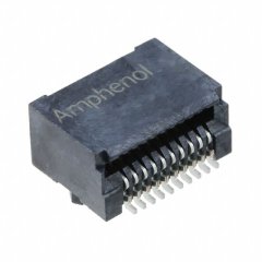 连接器 SFP 插座 20Pin 表面贴装 直角 焊接
