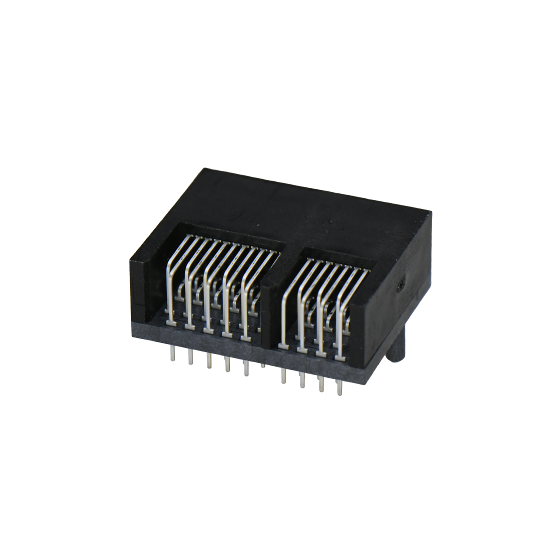 PCIE 36Pin Female 90°DIP 黑胶 镀金G/F