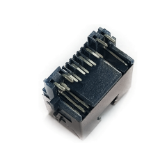 CONN,RJ45 RECEPTACLE REVERSE RA DIP