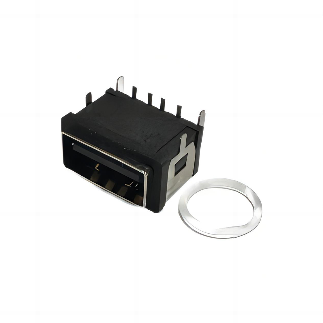 USB2.0 A TYPE 卧式反向 防水IP67
