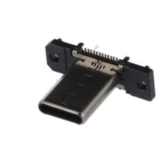 USB-C(USB Type-C) 24Pin 公头 表面贴装型 焊接