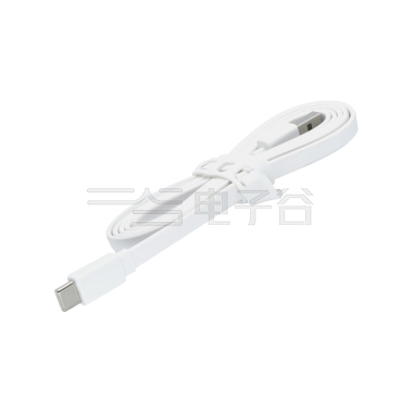 USB2.0数据线：USB A公头 to Type C公头白色 L=1200mm