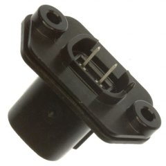 连接器 接头 公头插片式 2Pin 5.84mm 面板安装 通孔