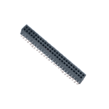 50Pin 插座 连接器 0.050"（1.27mm） 表面贴装型 镀金 Minitek127® 1.27mm系列