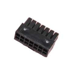 14Pin矩形连接器 外壳 插座 黑色 0.118"（3.00mm） Micro-Fit 3.0 4