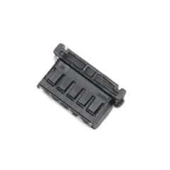 5Pin 矩形连接器 外壳 插座 黑色 0.079"（2.00mm） DuraClik 505151