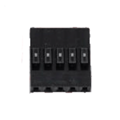 5Pin 矩形连接器 外壳 插座 黑色 0.100"（2.54mm） Mini-PV™ Basics