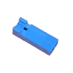 2Pin矩形连接器 外壳 插座 蓝色 0.100"（2.54mm） DUBOX™, MezzSele