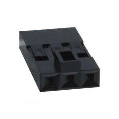 3Pin 矩形连接器 外壳 插座 黑色 0.100"（2.54mm） Mini-PV™, Basic