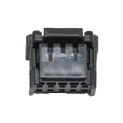 10Pin 矩形连接器 - 外壳 插座 黑色 0.079"（2.00mm） SignalBee™ D