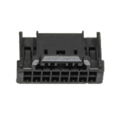 16Pin 矩形连接器 外壳 插座 黑色 0.079"（2.00mm） SignalBee™ DF5