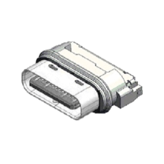 USB-C(USB Type-C) 24Pin 母头 板边缘 表面贴装 直角 焊接