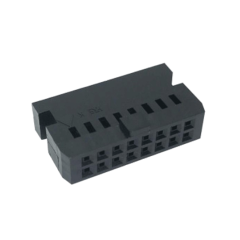 16Pin 广濑矩形连接器 外壳 插口 黑色 0.100"（2.54mm） HIF3B系列