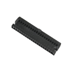 40Pin 矩形连接器 外壳 插口 黑色 0.100"（2.54mm） HIF3B系列
