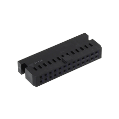 HIF3C-26D-2.54C 胶壳 插口 黑色 0.100"（2.54mm） HIF3C系列