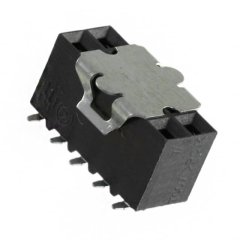 连接器 针座 插座 底部或顶部插入 母头 10Pin 2.54mm 焊接 表面贴装型 镀金