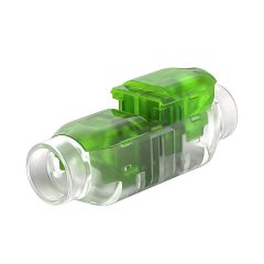 端子 对接接头 直插式 单独开口 连接器 IDC 18AWG 半透明-绿色