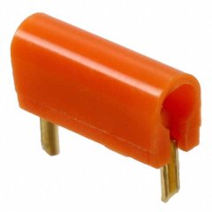 尖头插孔 连接器 标准端头 焊接 橙色