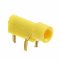 尖头插孔 连接器 标准端头 焊接 黄色