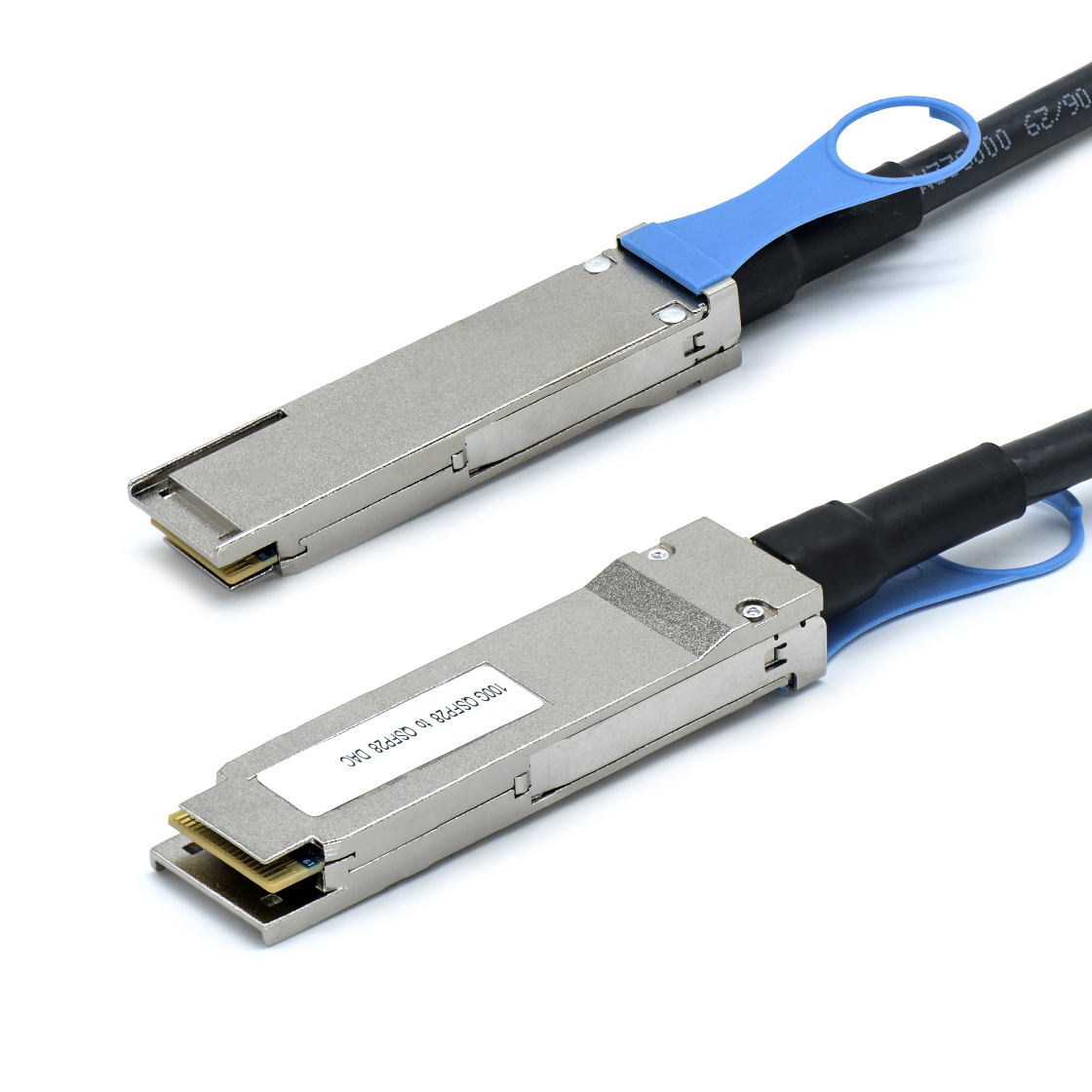 QSFP28 TO QSFP28 DAC 100Gbps Passive 接线30AWG L=500mm