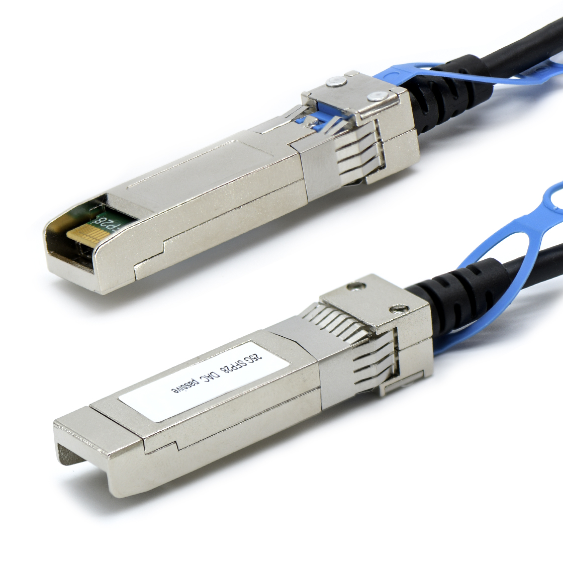 QSFP56 TO SFP28×4 DAC 200Gbps Passive 接线30AWG L=1500mm